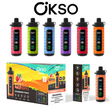 Electronic Cigarette Elf Box Okso Shisha 40000 Puffs Disposable Vape Wholesale
