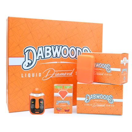 Dabwoods Dual Chamber 1+1ml Disposable Vape Pen 2 Gram Empty Thick Oil Carts With Digital Screen
